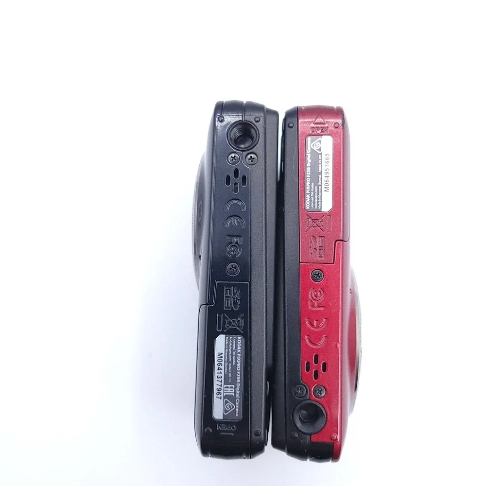 Lot of 2 Kodak PIXPRO FZ55 Digital Camera Red & Black READ DESCRIPTION FOR PARTS